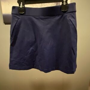 Navy Blue Women's Skort